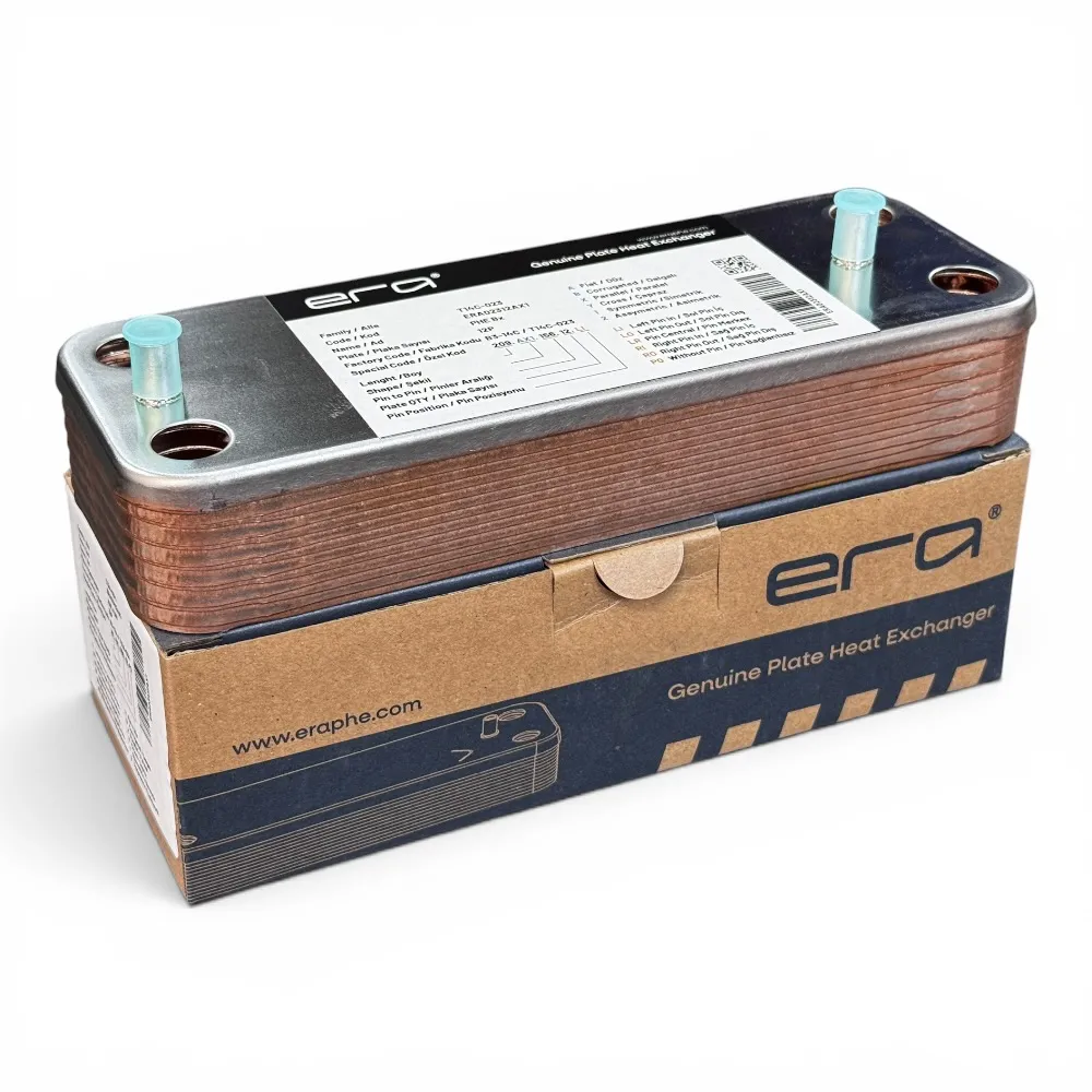 Baymak Baxi Eco3 Luna3 Uyumlu Plaka Eşanjör 12 Plaka 156,5 mm Hrale