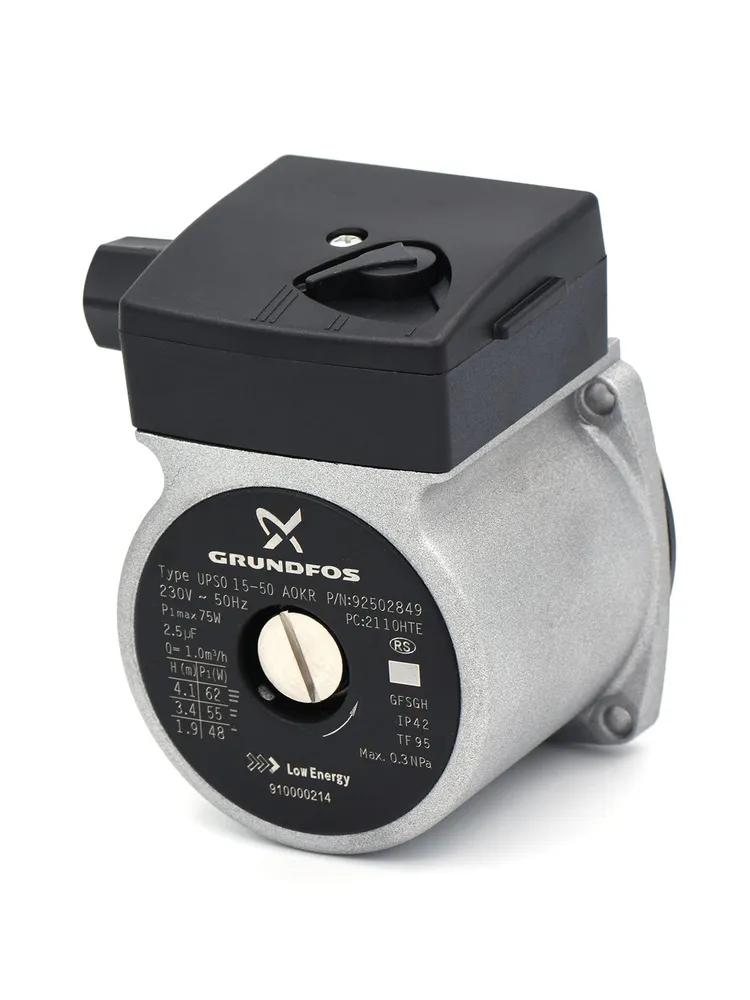 Grundfos UPSO 15-50 AOKR Pompa Motoru 75 W Molex - 3 Devir
