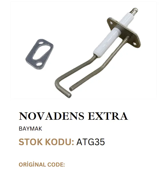 Baymak Novadens EXTRA Ateşleme Elektrodu
