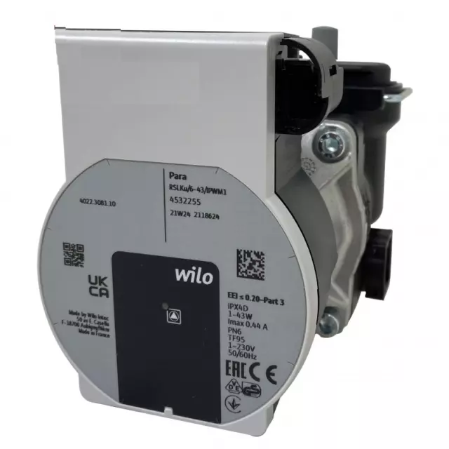 Wilo Para 15/6-43 iPWM1 Pompa 43 W - Salyangozlu (4532255)