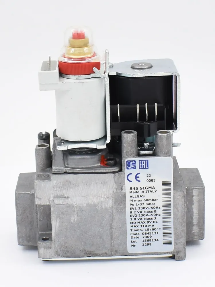 Baymak Baxi Westen Uyumlu 845 Sigma Gaz Valfi Beyaz Bobin 230 V SIT