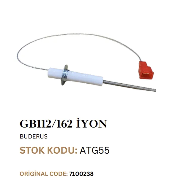 Buderus GB112 YOĞ .İYON Eletrotu