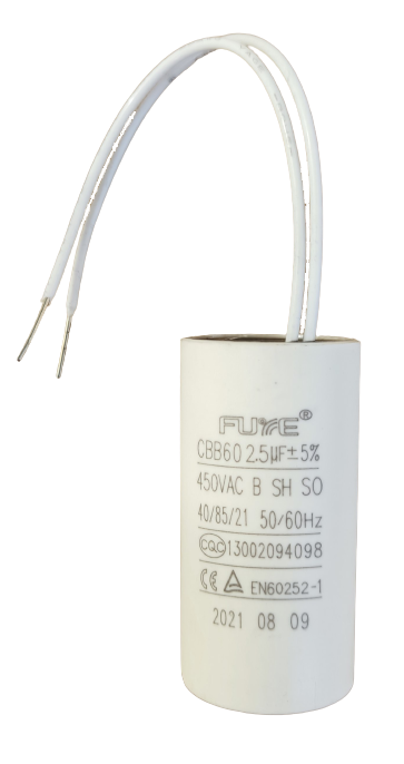 Wilo Grundfos Uyumlu Kombi Pompa Kondansatörü 2,5 µF 450 V